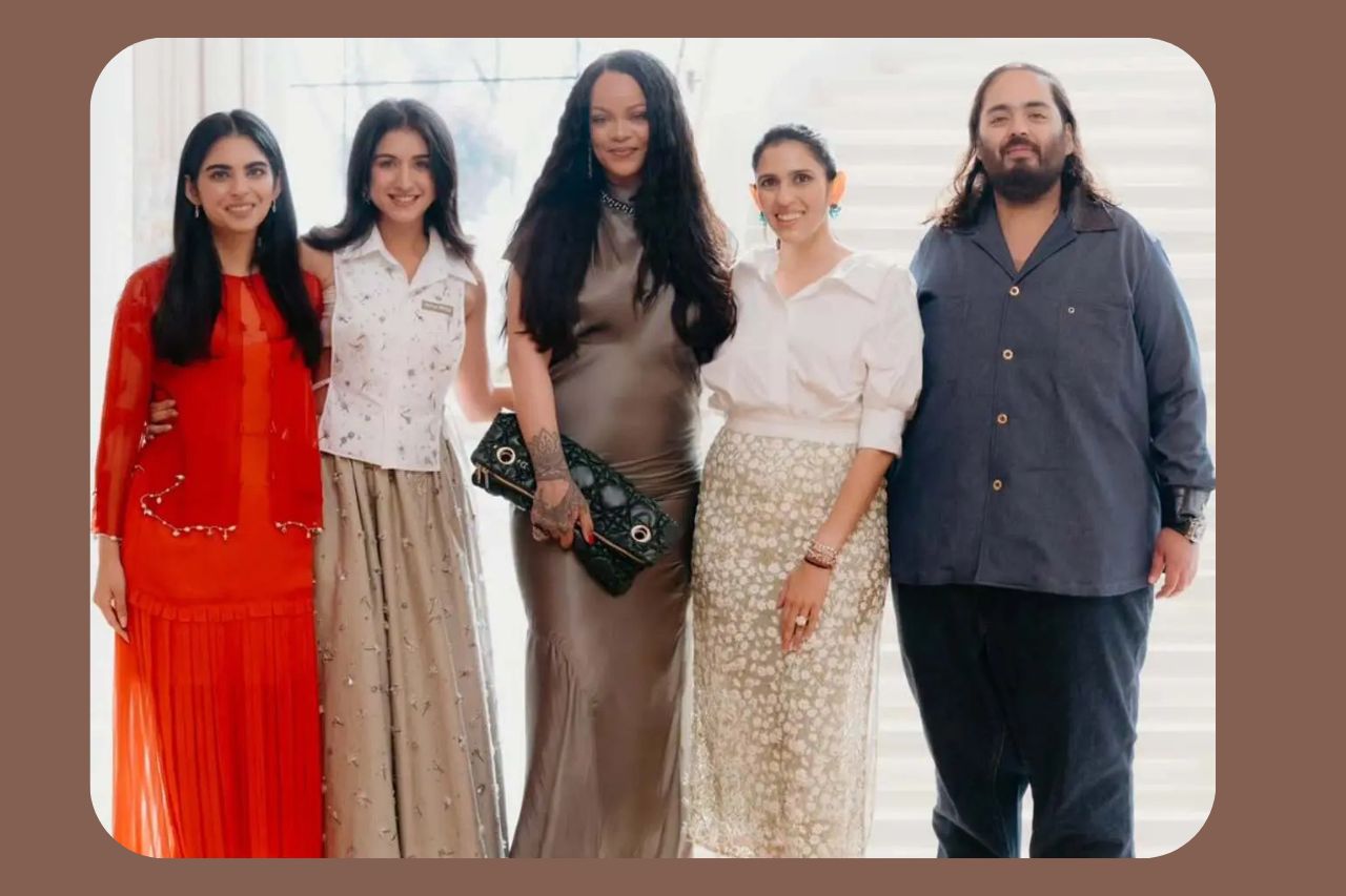 Rihanaa with Ambanis